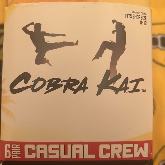 Mens socks. New pair of Cobra Kai socks. - Picture 2 of 2